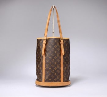 Louis Vuitton. Bucket GM, skuldertaske af Monogram Canvas