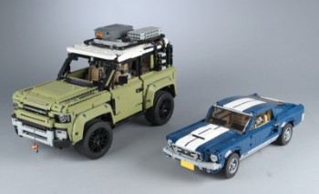 LEGO. Two total models