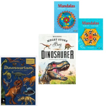 Dinosaurium, Boldens meget store bog om dinosaurer & Mandalas (3)