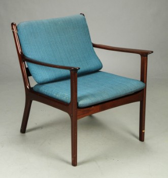 Ole Wanscher mahogany armchair Model PJ 112