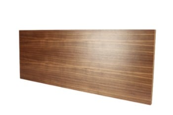 Audo Copenhagen Androgyne Lounge Tabletop 120x45 cm - Walnut.