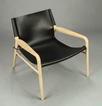 Dennis Marquart for OXDenmarq. Model Rama Chair. Lounge chair black