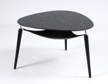 Jonas Søndergaard for Umage. Coffee table, model Hang Out, black-glazed oak