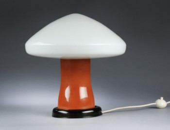 Karin Korn. Mushroom-shaped table lamp from the 60s