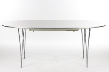 Piet Hein & Bruno Mathsson. Super Ellipse dining table