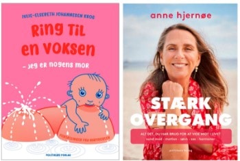 Stærk overgang af Anne Hjernøe og Ring til en voksen - Jeg er nogens mor af Julie-Elsebeth Johannesen Krog (2)