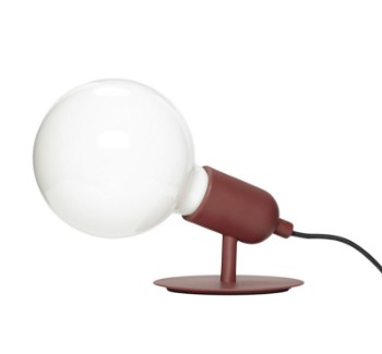 Hübsch. bordlampe 990807 Rød.