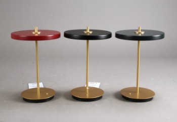 Søren Ravn Christensen for Umage. Three table lamps model Asteria Move (3)