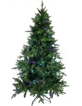 1595 - Kunstigt juletræ med 260 twinkly LED lys
