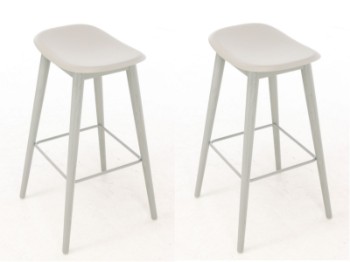 23651 - Iskos-Berlin for Muuto. Bar stools - Model Fiber Bar Stool (2)