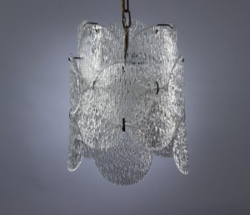 Italian Murano glass pendant from the 60s